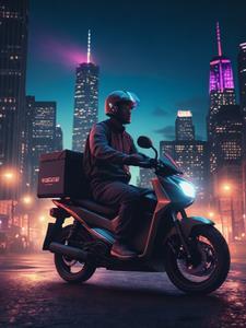 外卖小哥神秘组织