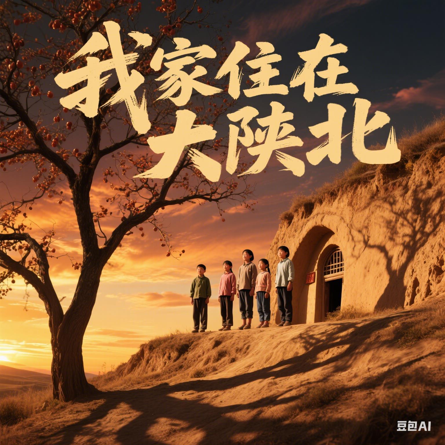 陕北民歌我的家在陕北